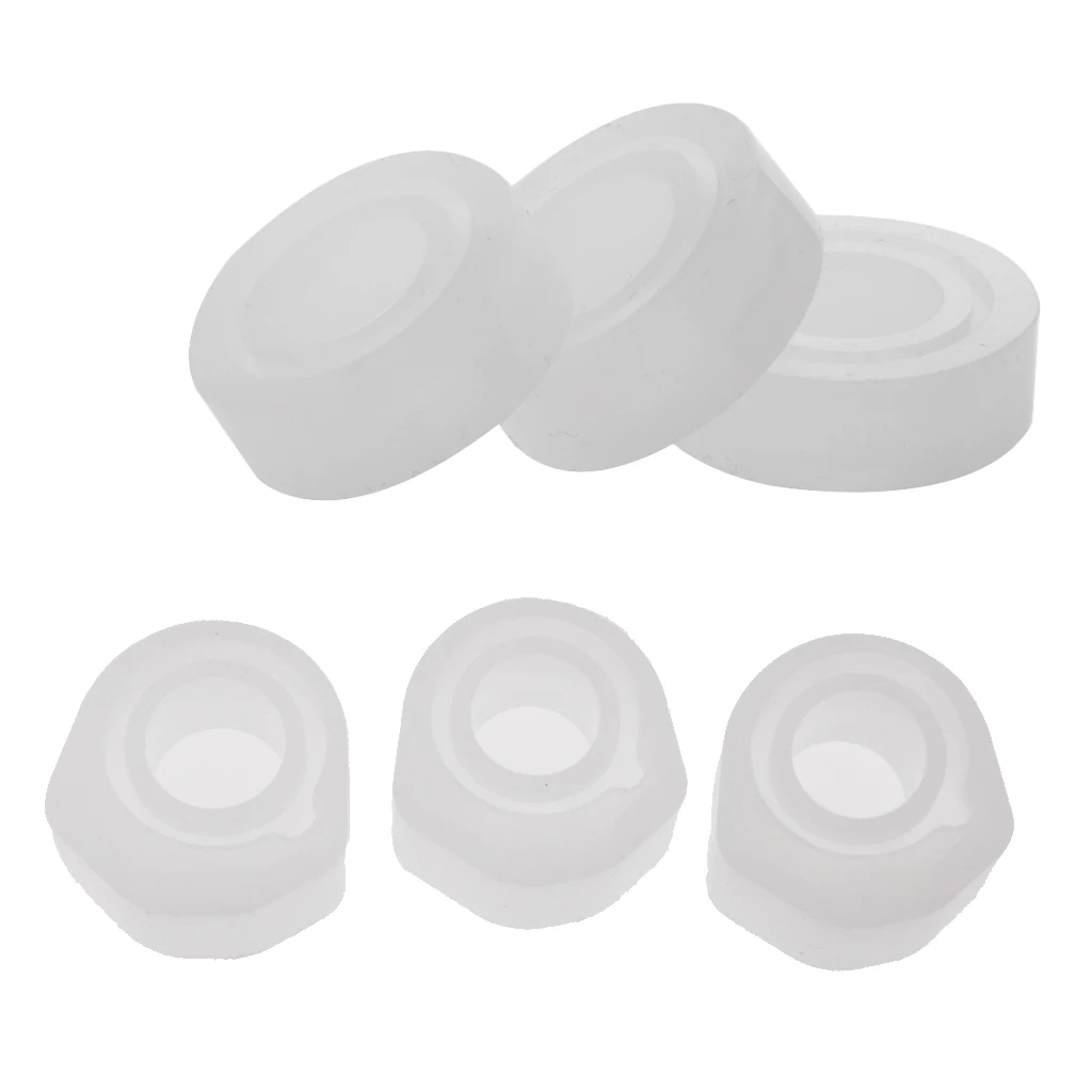 6 шт Силиконовое кольцо форма ювелирные изделия кулон кольца смола литье круг