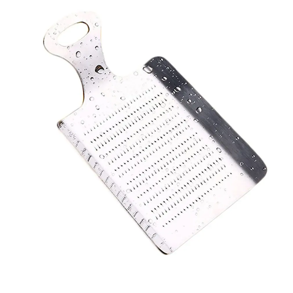 

Practical Kitchen Ginger Wasabi Stainless Steel Garlic Grater Mill Tool