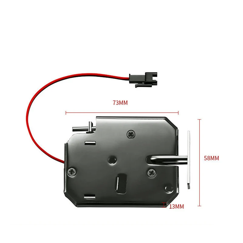 Электромагнитный Мини-замок для шкафов электромагнитный дверной замок защиты от