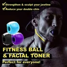 Шарик Tsang для упражнений на лице, Массажер из силикагеля для мышц, тренировочный мяч для мышц, фитнес-мяч для шеи и лица, тонизирующий мышцевой тренажер Jawrsize