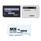 Для Sony Camera Dual слот Micro для SD SDHC TF to Memory Stick MS Card Pro Duo Reader Adapter Micro SD 256MB-2GB