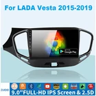 Автомагнитола 2 din для LADA Vesta Cross Sport 2015-2019, мультимедийный видеоплеер с GPS-навигацией, Android No 2 din
