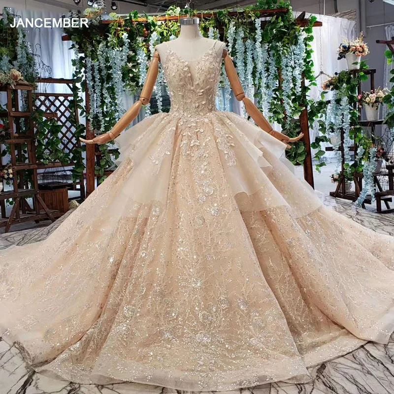 HTL809 женское платье с бисером аппликацией и V образным вырезом длинное свадебное