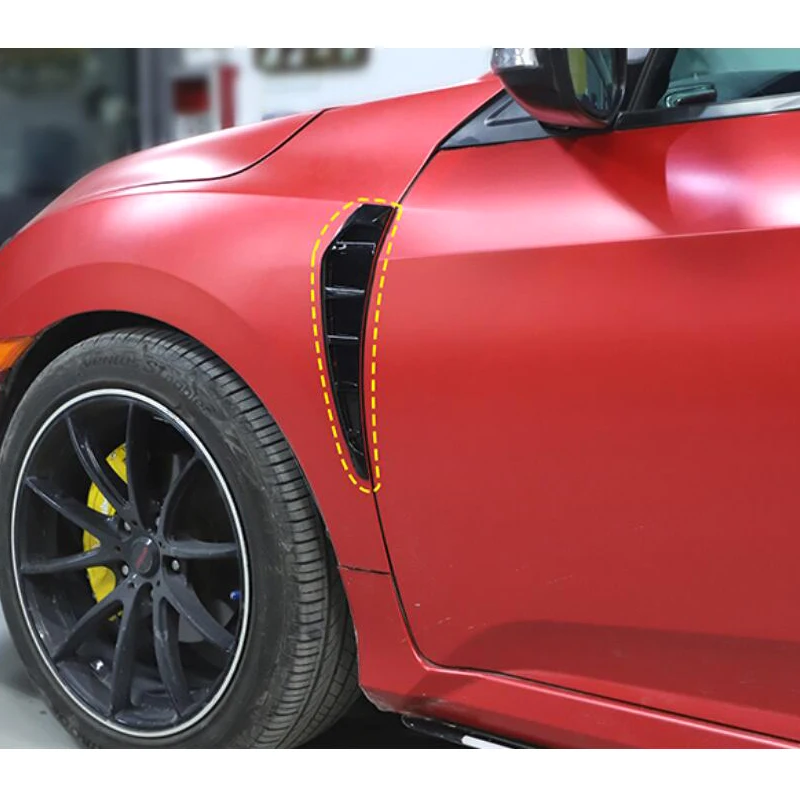 2 шт. автомобильная передняя дверь боковое крыло вентиляционные отверстия крышка