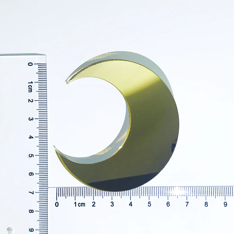 Cpop модные большие акриловые серьги в форме полумесяца индивидуальные элегантные