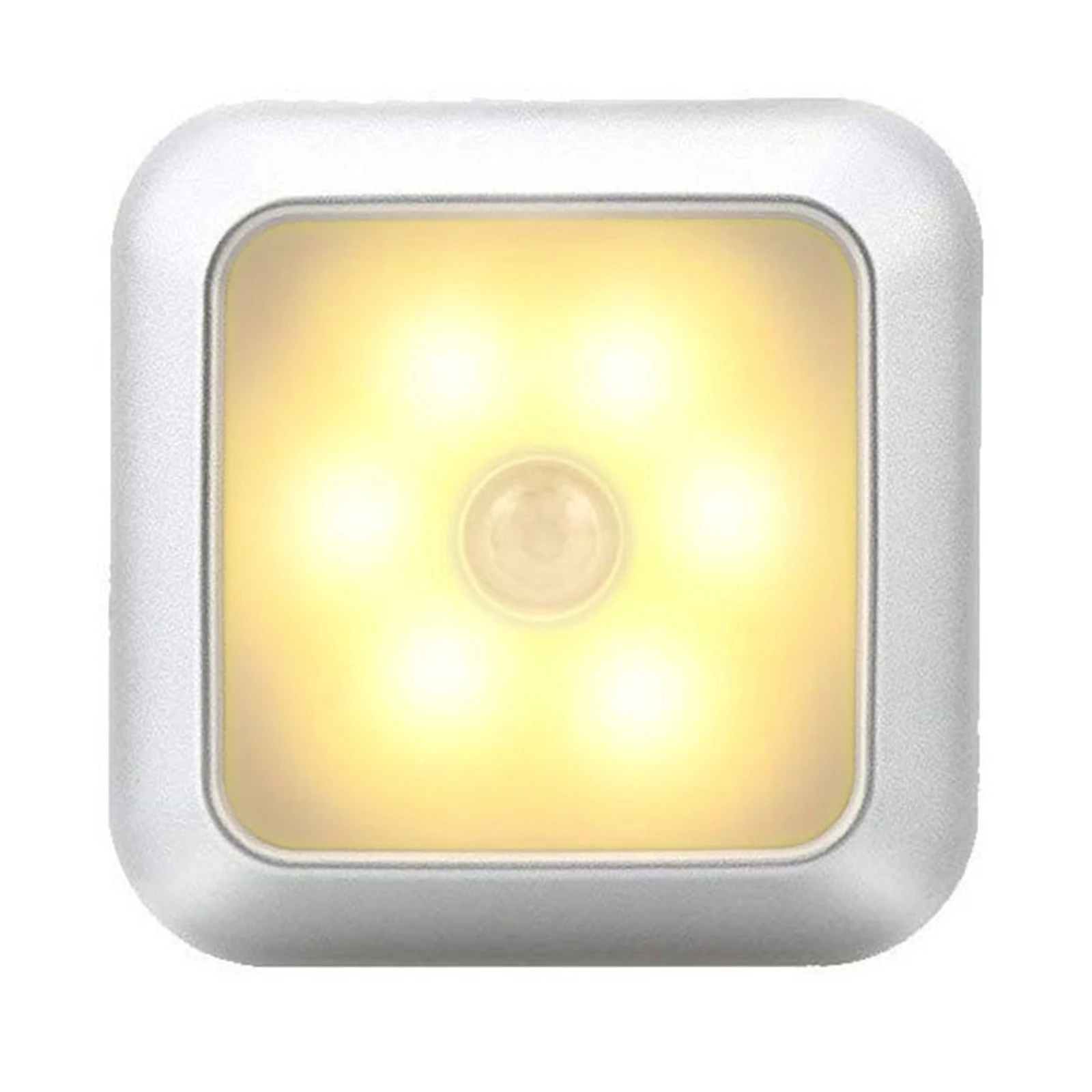 

Motion Sensor Light 6LED Wireless Auto On and Off Closet Battery Operated Night Light for Home Cabinet Stairs