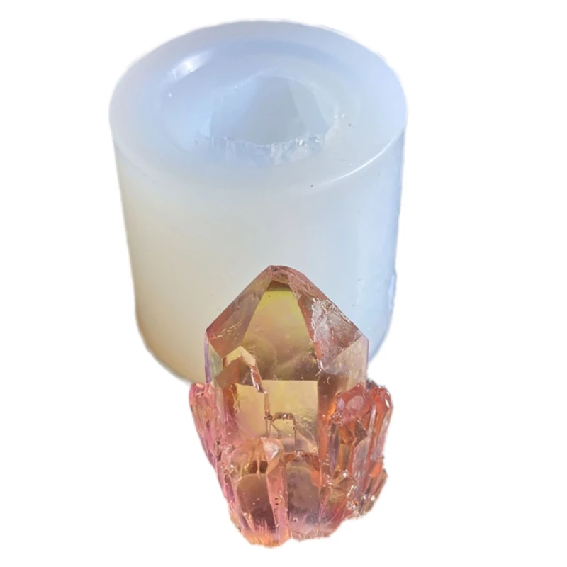 Моделирование оригинальный камень кристалл кластер эпоксидная смола форма