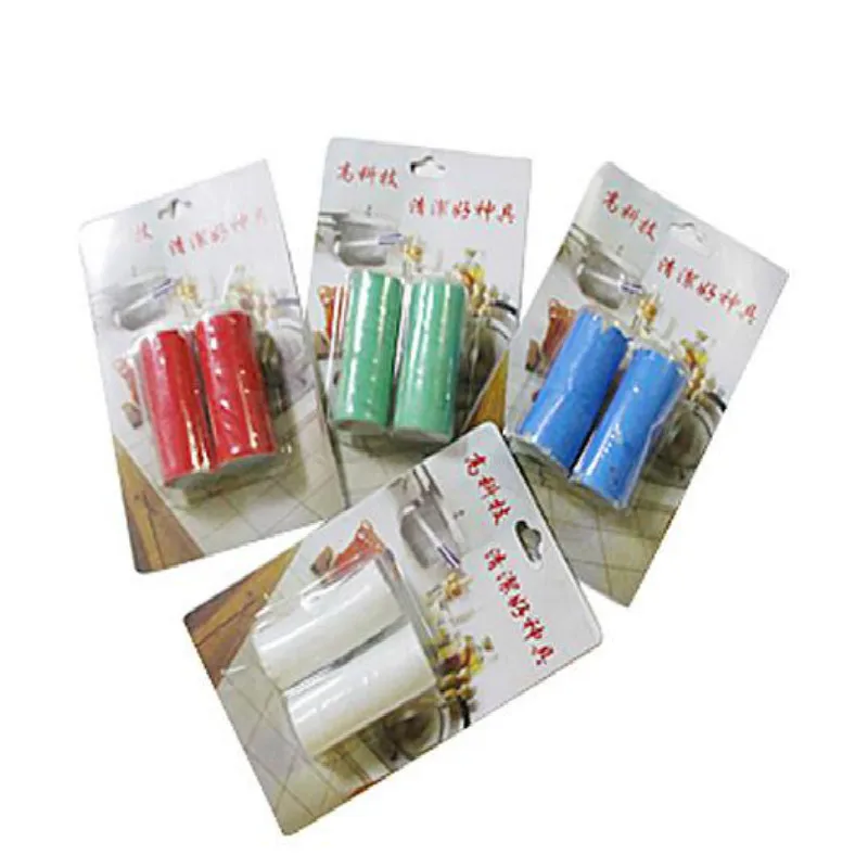 

Кухонные принадлежности, металлическая щетка Magic Stick из нержавеющей стали, чистящая щетка для сковороды, 10 шт./лот, случайные цвета