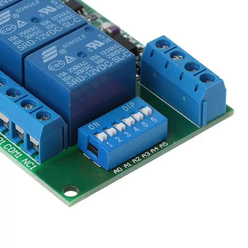 2020 Новый 4CH 12V Modbus PC RTU UART RS485 релейная плата для PLC лампы LED PTZ управление