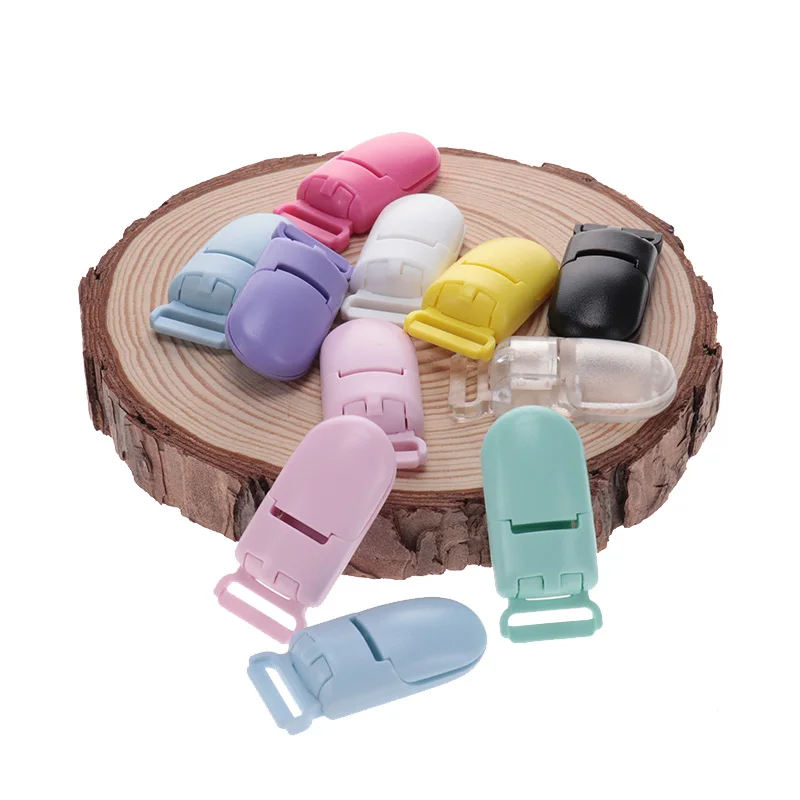 20 шт., пластиковые зажимы для соски, 15 мм