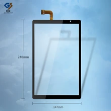 New 10.1inch White Black compatible P/N DH-10274A3-GG-FPC702 Tablet PC Capacitive Touch Screen Digit
