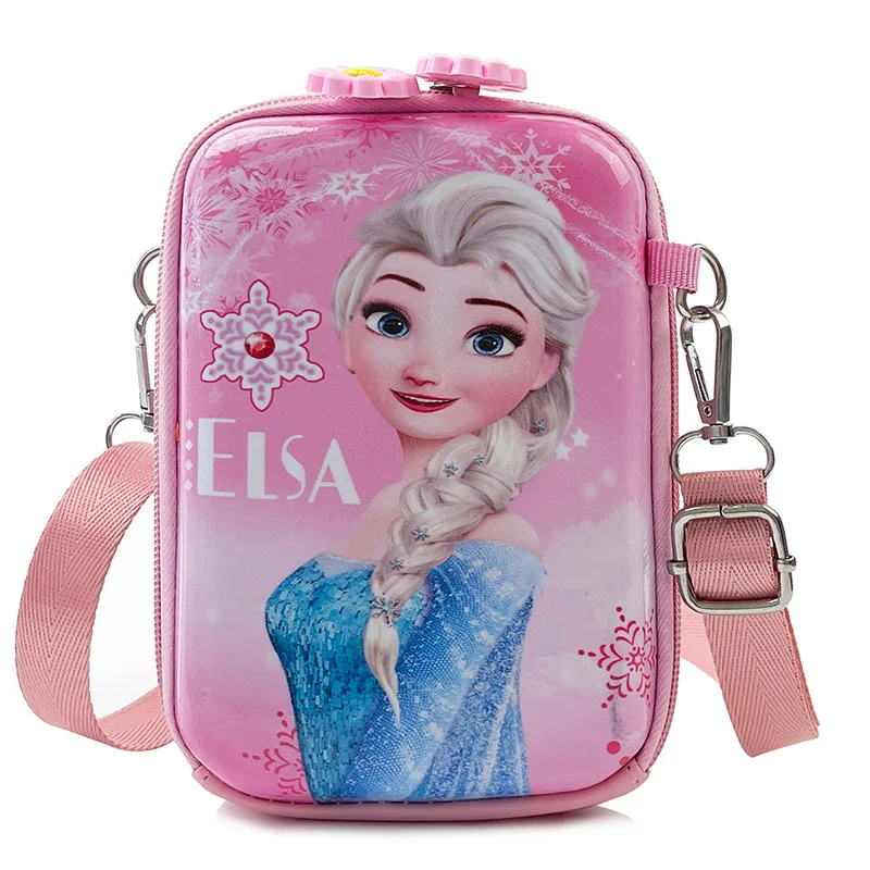 Disney Frozen 2 Elsa Anna Cartoon Princess Messenger Cute Bag Hot Toys Christmas New Year Gift for Children images - 6