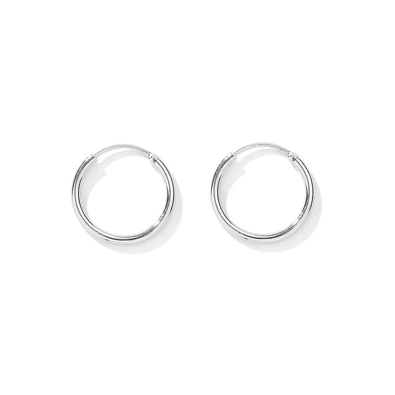 Classic Hoop Earrings For Women Men Couple Simple Gold Color Statement Circle Cool Boys Jewelry Wholesale 2020 | Украшения и