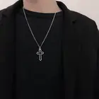 Новое ожерелье с подвеской-крестом для женщин и мужчин