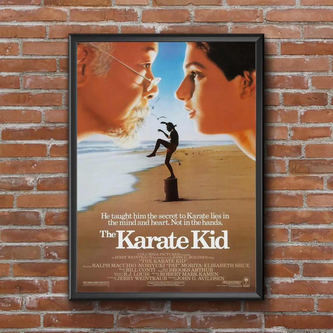 

Детский плакат по мотивам фильма «карате», Ретро Декор для дома, Настенная роспись, холст, картина, печать, подарок (без рамки)