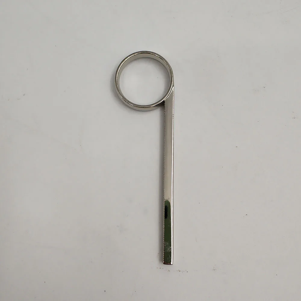 

10PCS Trumpet Silver Pull Ring Instrument Accessories