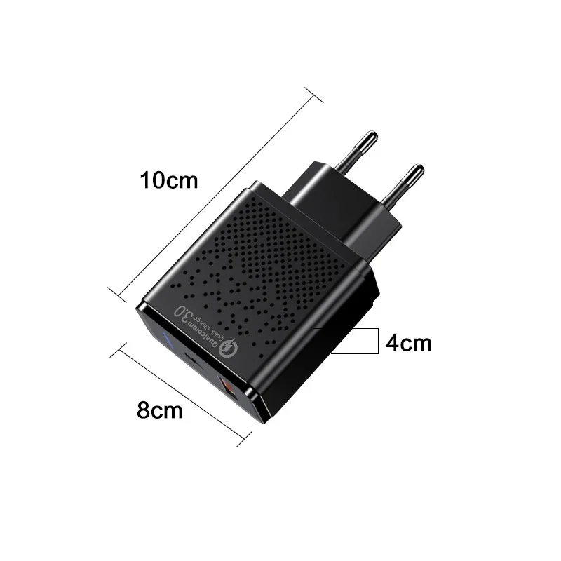 

18W Quick Charge QC 3.0 Fast Charging USB Charger for Samsung Xiaomi Huawei iPhone Mobile Phone Tablet Charger Power Adapter