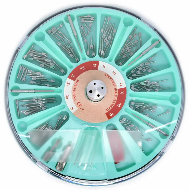 Стоматологический стальной винтовой столб евро 120 шт. стоматологические