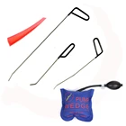 Крюковые стержни, 3 шт., инструменты для ремонта вмятин без покраски, защита окна автомобиля, инструменты для удаления вмятин, набор для ремонта автомобильного насоса