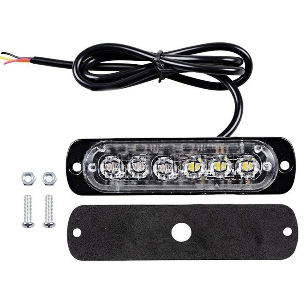 

Splash-proof LED Lights Truck Replacement Strobe Dustproof 2pcs 113x28.2x8mm