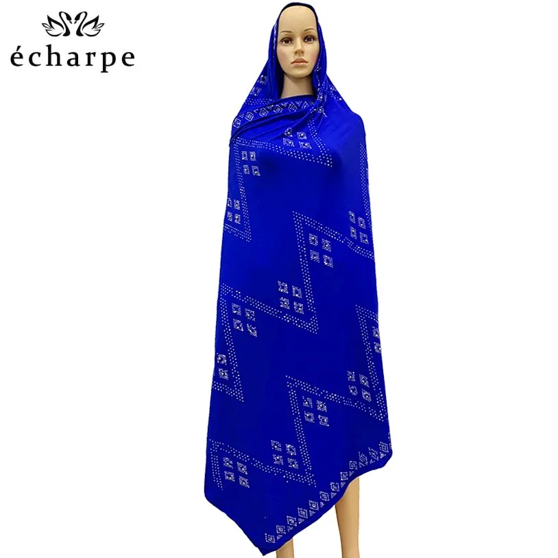 Шарф из мягкого хлопка с кружевом в африканском стиле новейший шарф для женщин и