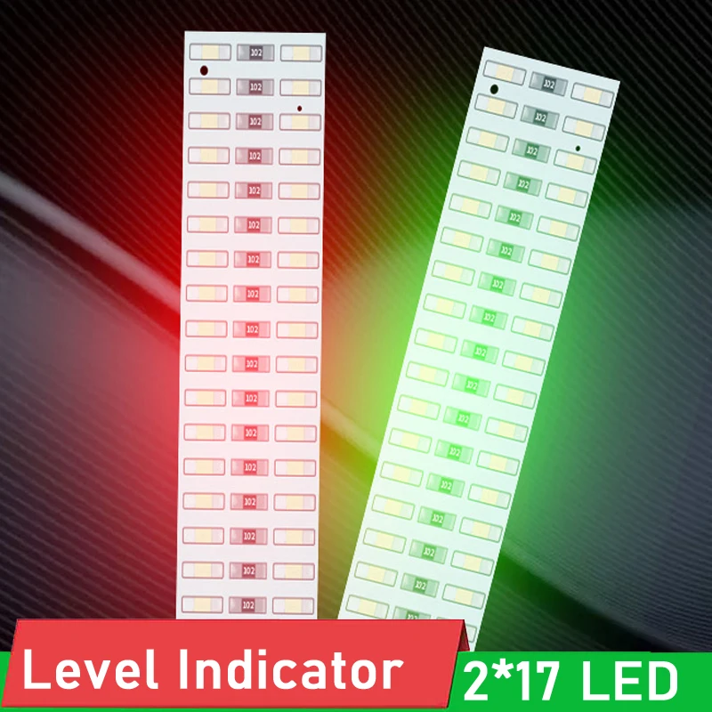 Миниатюрный Музыкальный спектральный индикатор уровня звука 2x1 7 светодиодный USB