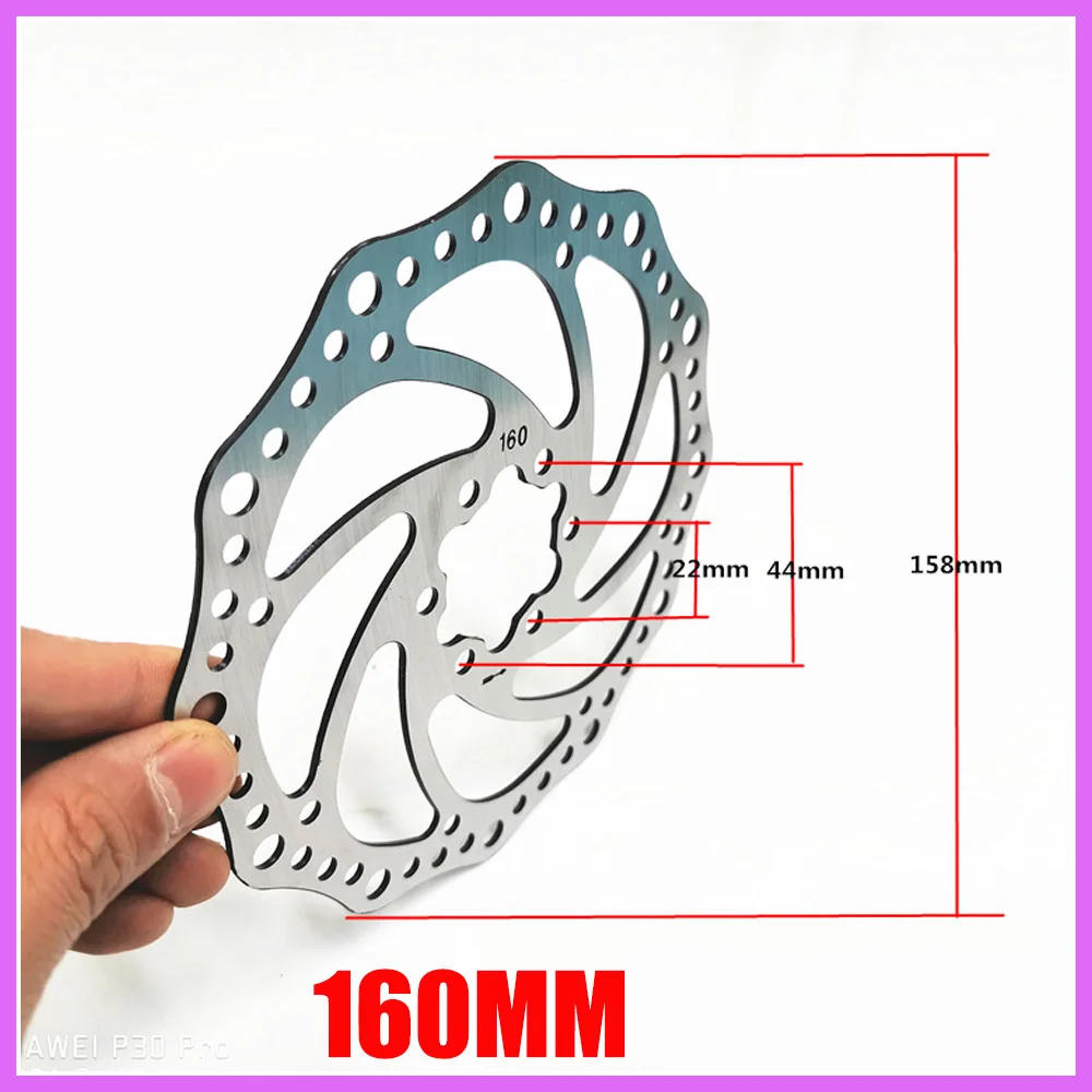 

Electric Scooter Accessories Disc Brake 5 hole 120mm 6 Hole 120/140/160 mm Disc Brake for Xiaomi M365 Scooter