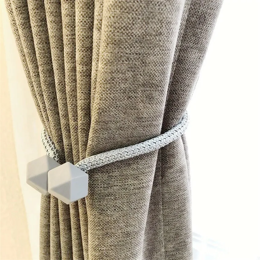 Комплект из 2 предметов Шторы Tieback творческий форма Магнитный s Пряжка для