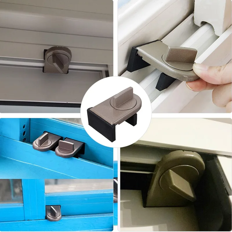 Замок безопасности окна раздвижной ограничитель дверной Детская безопасность