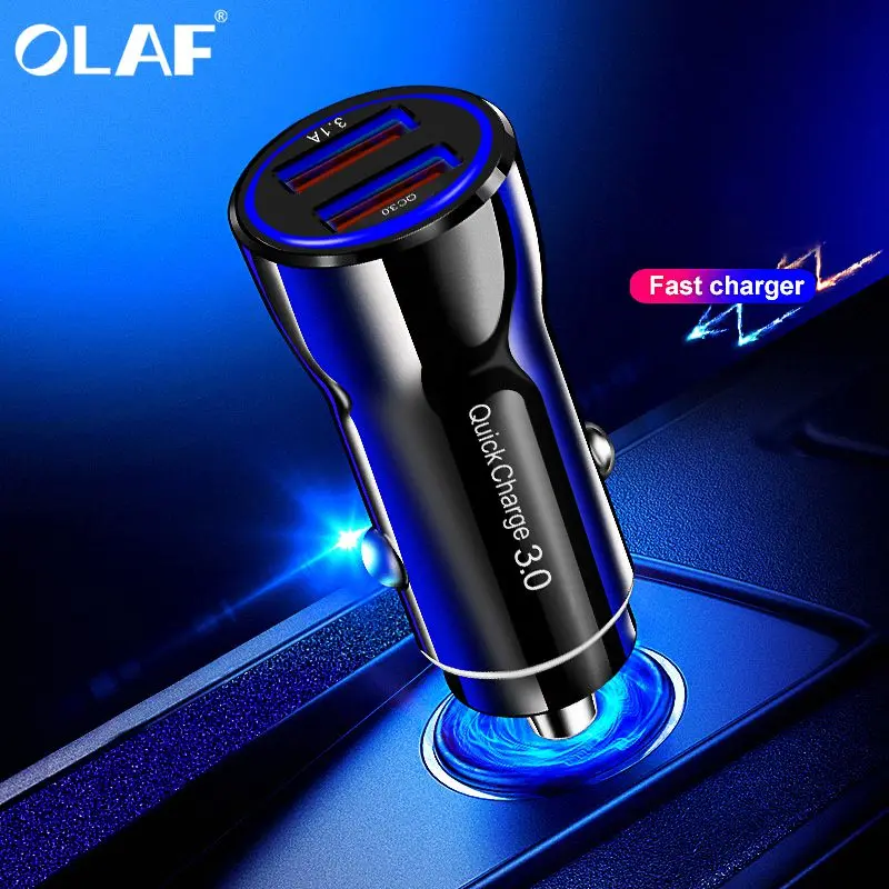 Универсальное USB Автомобильное зарядное устройство Olaf автомобильное для
