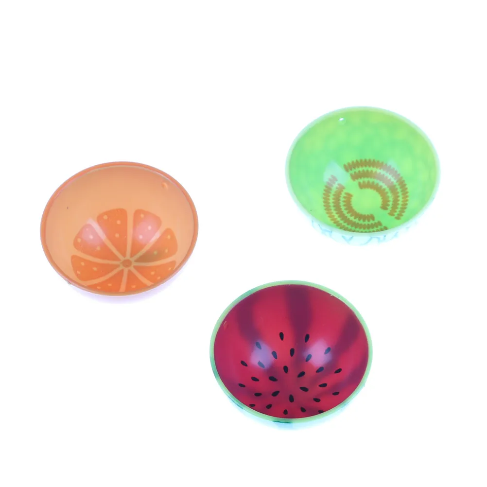 3 шт./лот цветная ручная роспись фруктовая чаша 1:12 кукольный домик мини посуда