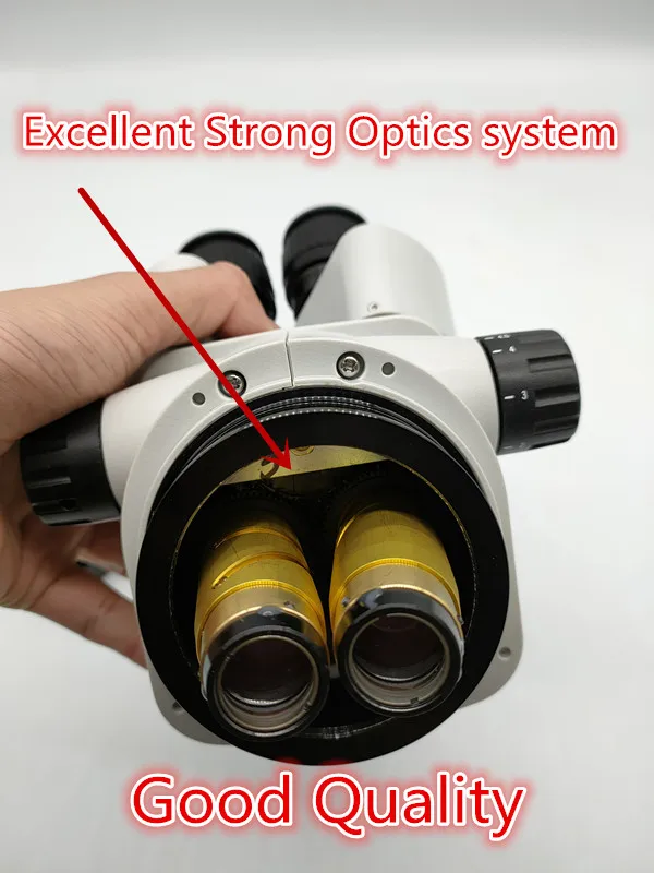 Scientific New Design 7X-45X/ 3.5X-45X /Simul-Focal Trinocular Cellphone repairing Microscope Zoom Stereo Head | Инструменты