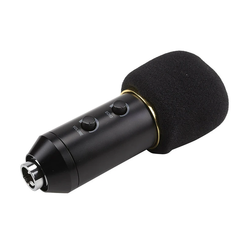 

Condenser Recording Microphone With Stand For Radio Braodcasting Singing Recording KTV Karaoke Microphone