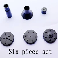 Садовый фонтан на солнечной батарее с различными насадками для распыления воды#5