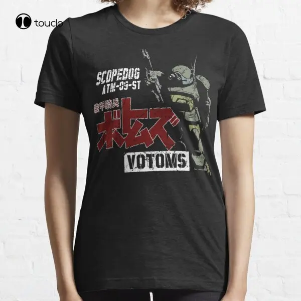 

Scopedog Robot T-Shirt Tee Shirt Womens Summer Shirts