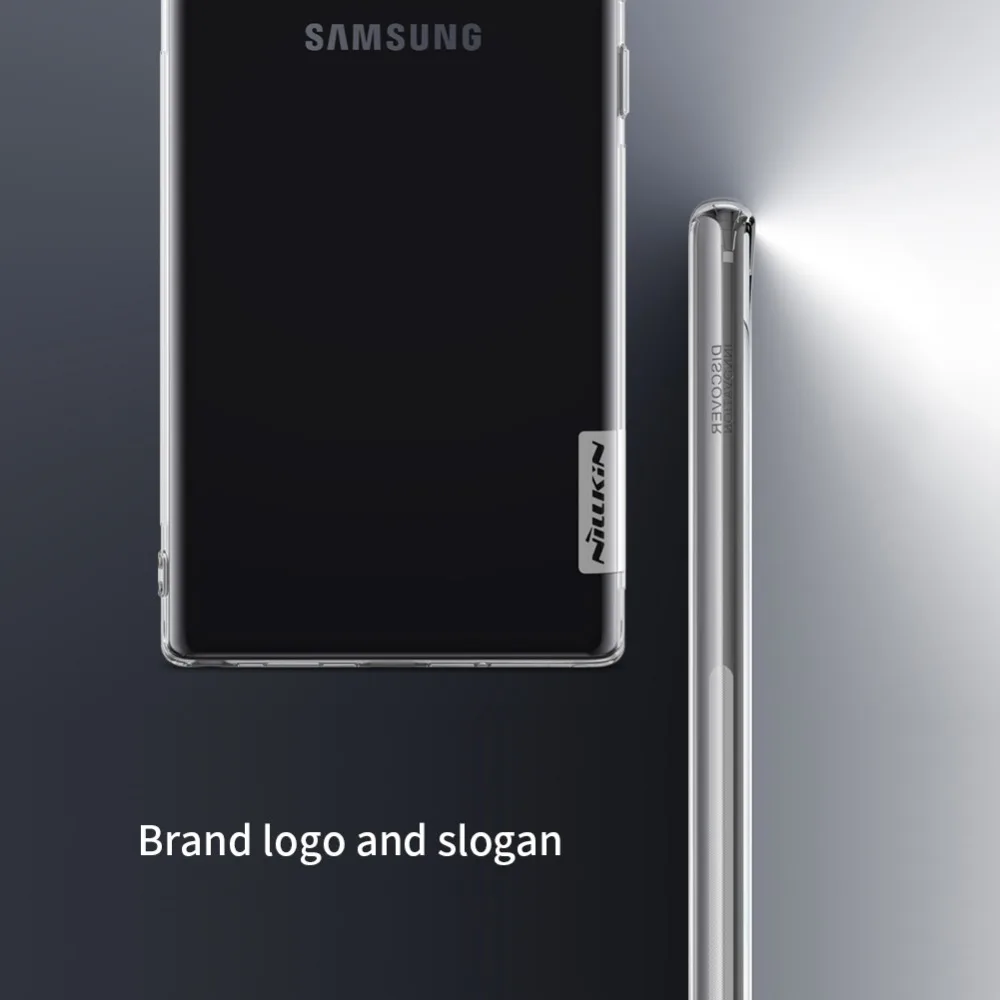 Чехол для samsung Galaxy Note 10 10+ Nillkin Натуральный Мягкий ТПУ Силиконовые прозрачные задняя крышка чехол для samsung S10 PLUS S10e