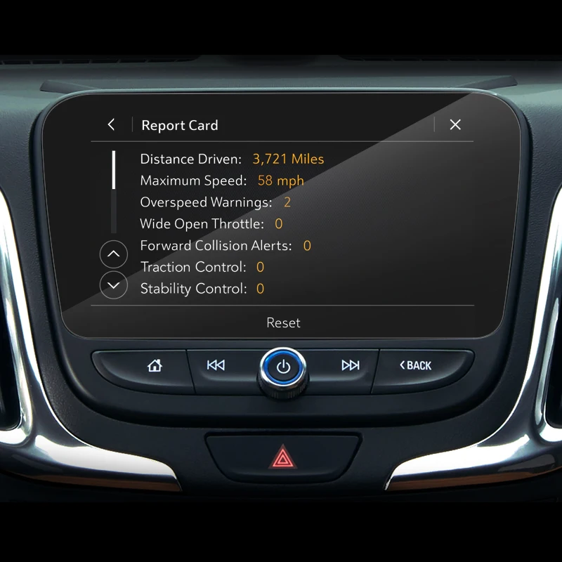 Стайлинг автомобиля для Chevrolet Equinox 2018-Настоящее стекло экрана GPS-навигации