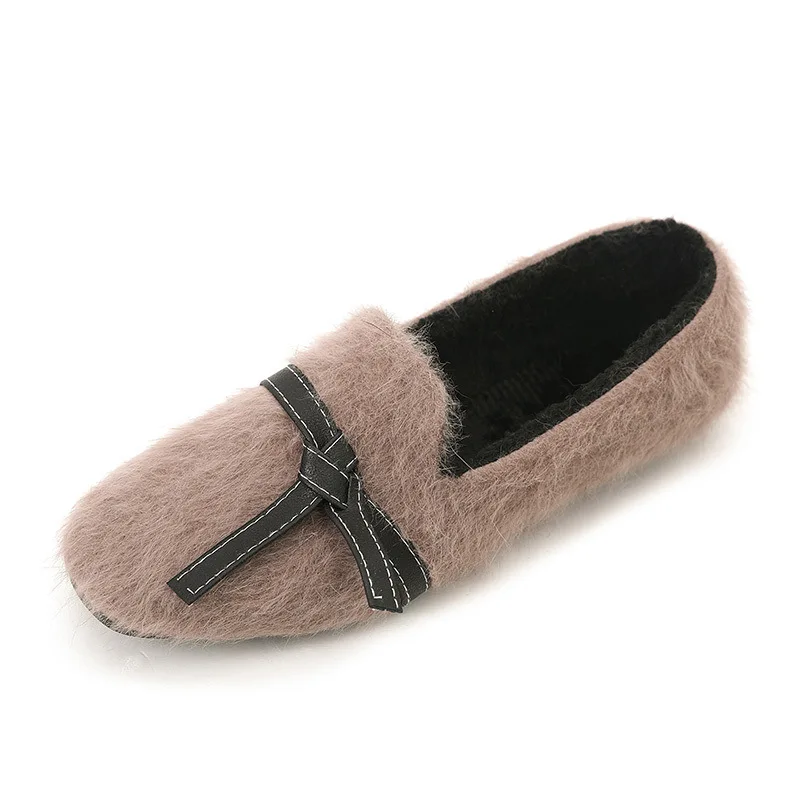 Женские туфли на плоской подошве Осенние лоферы модная повседневная обувь