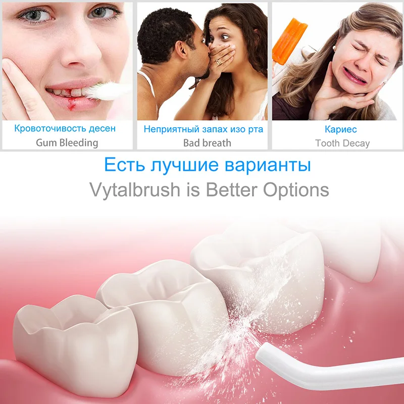 Ирригатор полости рта Флоссер переносная зубная вода струйный USB Перезаряжаемый