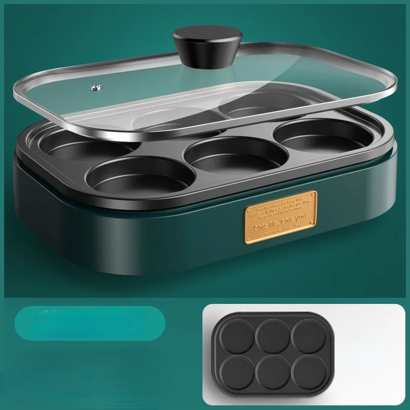 

Fried egg burger machine non-stick flat-bottomed household frying pan breakfast pancake pan mold omelette artifact