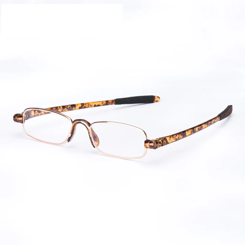 

TR90 Folding Reading Glasses Men Women 360 Degree Rotation Foldable Hyperopia Presbyopic Diopter Glasses Eyeglasses Eyewear +2.5