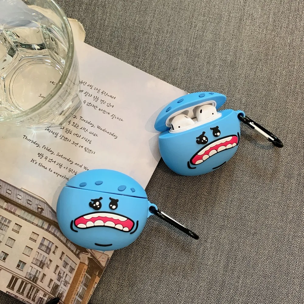 Для apple Bluetooth гарнитура беспроводные наушники 3D подавленный человек чехол для