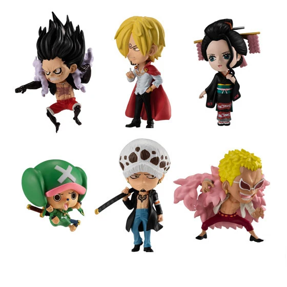 SALE0a ONE PIECE BANDAI рекламная игрушечная фигурка-Луффи Зоро Нами Эйс Шанкс Эдвард