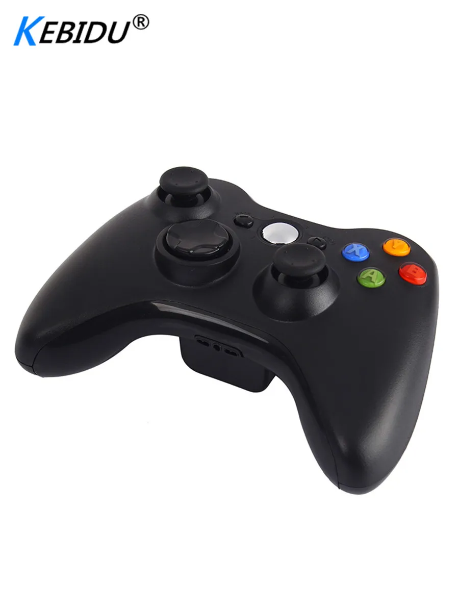 Kebidu Черный 2 4 ГГц беспроводной геймпад джойстик контроллер игровой Pad для Xbox 360