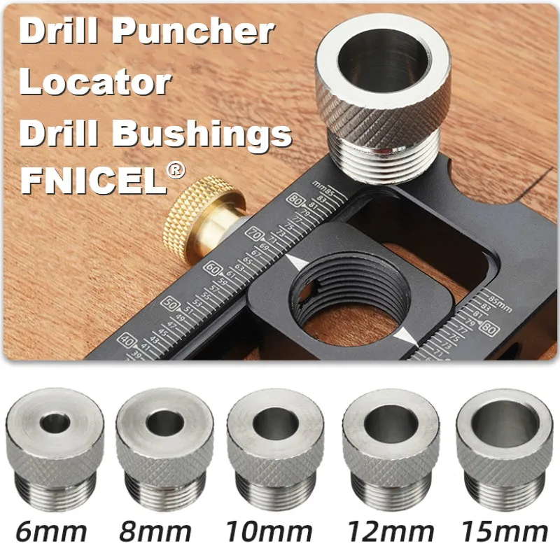 UMYUU Woodworking 2 in 1 Drill Puncher Locator Cross Oblique Flat Head Screw Jig Bed Cabinet ScrewS Punch | Инструменты