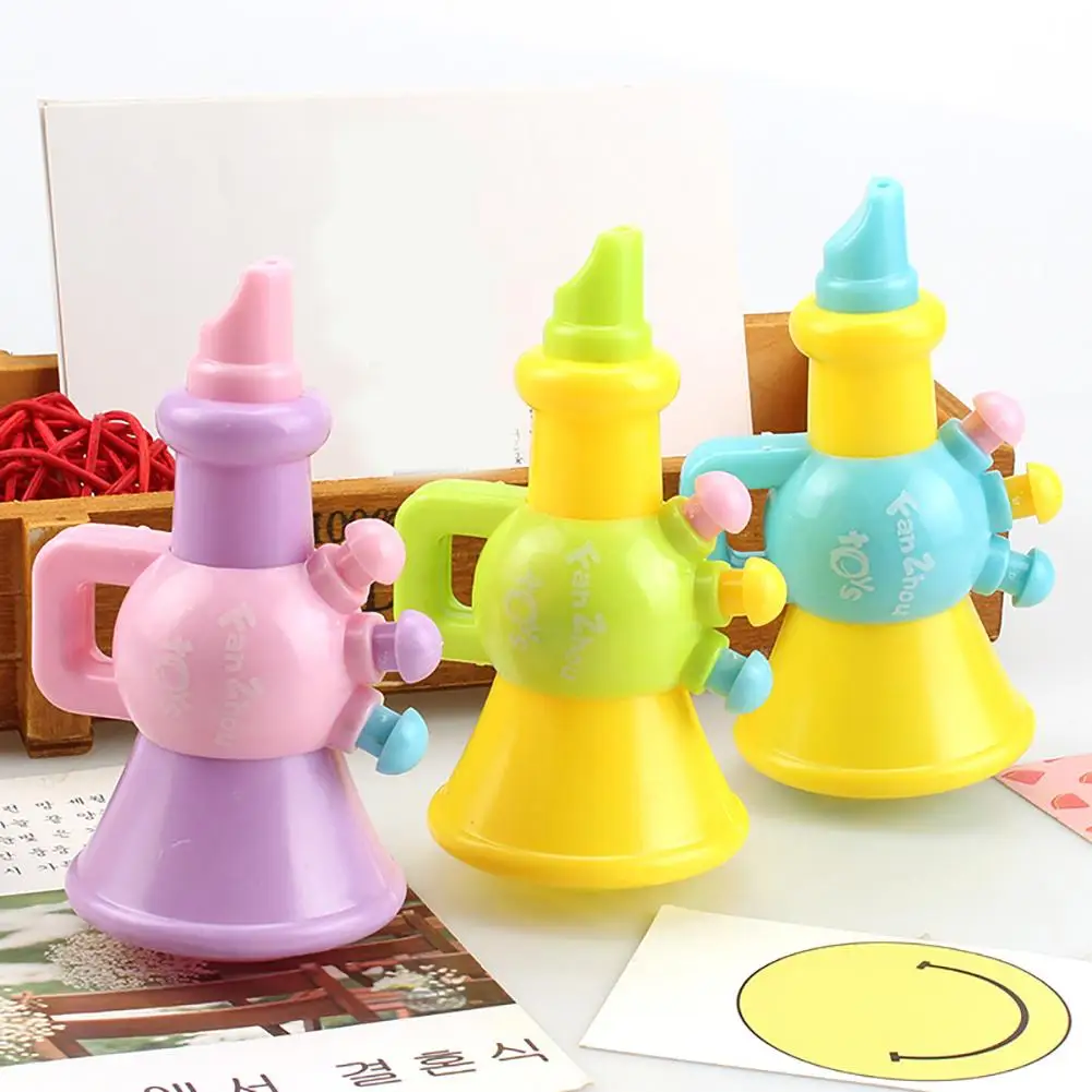 Мультяшный мини рожок для детей игрушечный инструмент раннего музыкального