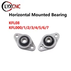 KFL08 KFL000123456 горизонтальный цинковый сплав ходового винта шарика, опорные опорный держатель подшипника Поддержка для станка с ЧПУ принтер Запчасти