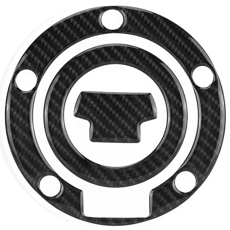 

Carbon Fiber Fuel Gas Cap Cover Carbon Tank Protector Pad Sticker Decal for Yamaha YZF-R1 R6