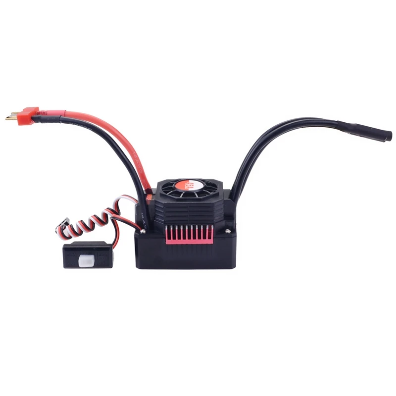 

SURPASS HOBBY KK Водонепроницаемый 25A 35A 45A ESC Электрический Скорость контроллер для RC 1/8 1/10 1/12 RC бесщеточный автомобильный двигатель