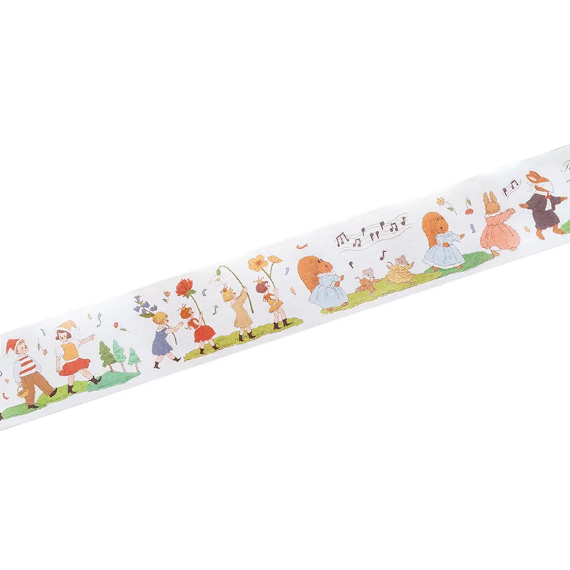

Years of Fairy Series Bullet Journal Character Washi Tape Fairy Tale Decorative Adhesive Tape DIY Scrapbooking Sticker Label